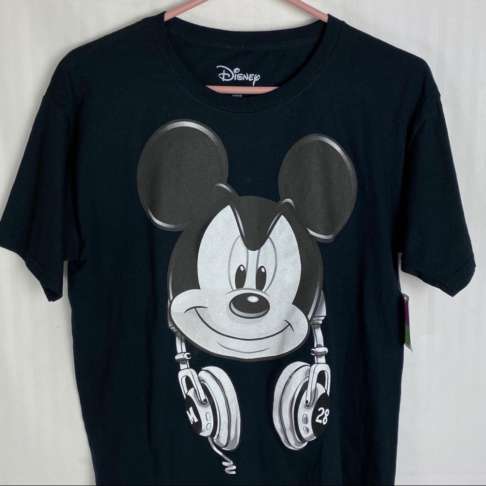 4/$25 Mickey Mouse Shirt Headphones Graphic Youth Unisex